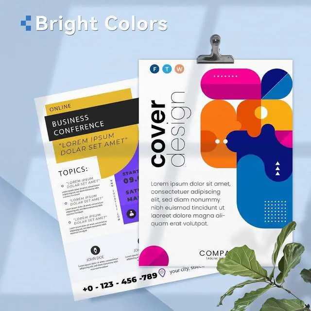 Alt view image 5 of 6 - High Yield 62XL Ink Cartridges Black and Color Replacement  62XL Ink Cartridge Combo Pack, Fit for Envy 5540 5640 7640 5660 7645 5661 5542 5642 for OfficeJet 5740 5746 5745 250 Printer (2 Pack)