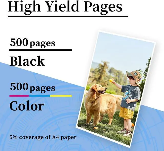 Alt view image 4 of 7 - 401 XL Replacement Ink Cartridge Compatible for Brother LC401 401XL ,for Brother MFC-J1010DW MFC-J1012DW MFC-J1170DW Printers 3-Color Ink
