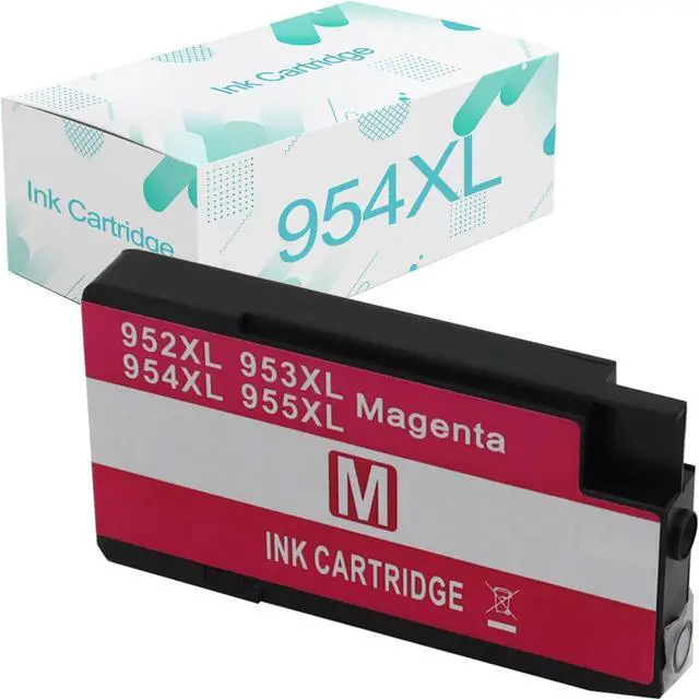 Main image of Compatible  954XL Ink Cartridges Replacement  954 954XL with OfficeJet Pro 7720 7740 8210 8216 8702 8710 8715 8720 8725 8730 Printer Magenta Ink