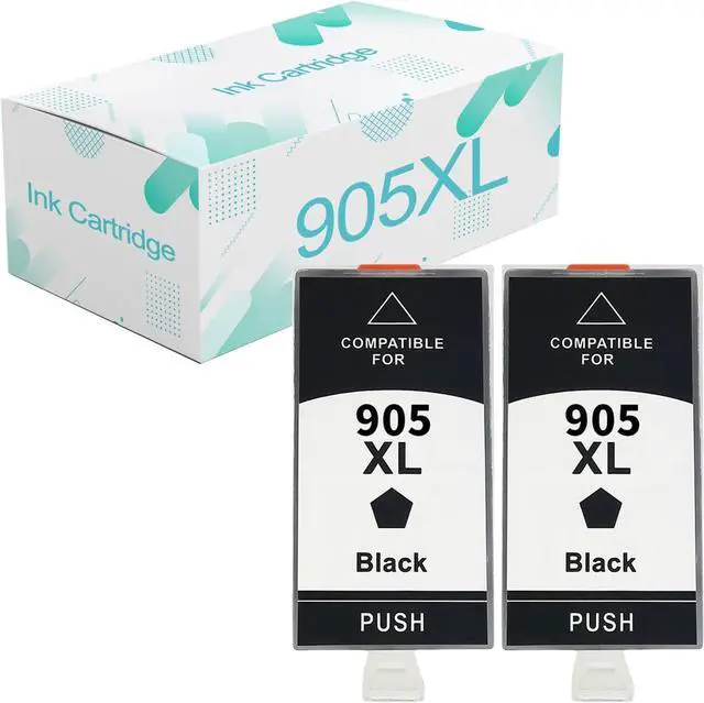 Main image of Compatible  905XL Ink Cartridges Replacement  905 905XL with 6960 6950 6970 Printer 2 Black