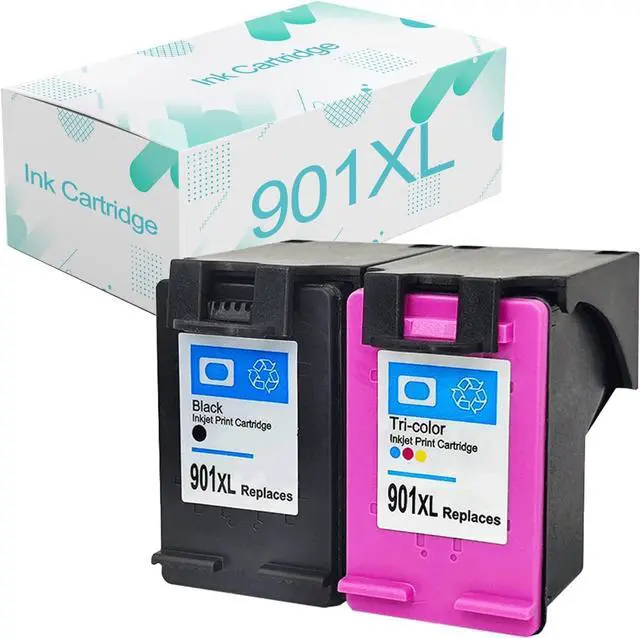 Main image of Compatible  901XL Ink Cartridges Replacement  901 901XL with Officejet 4500 J4580 J4640 J4660 J4680 Printer Combo Pack