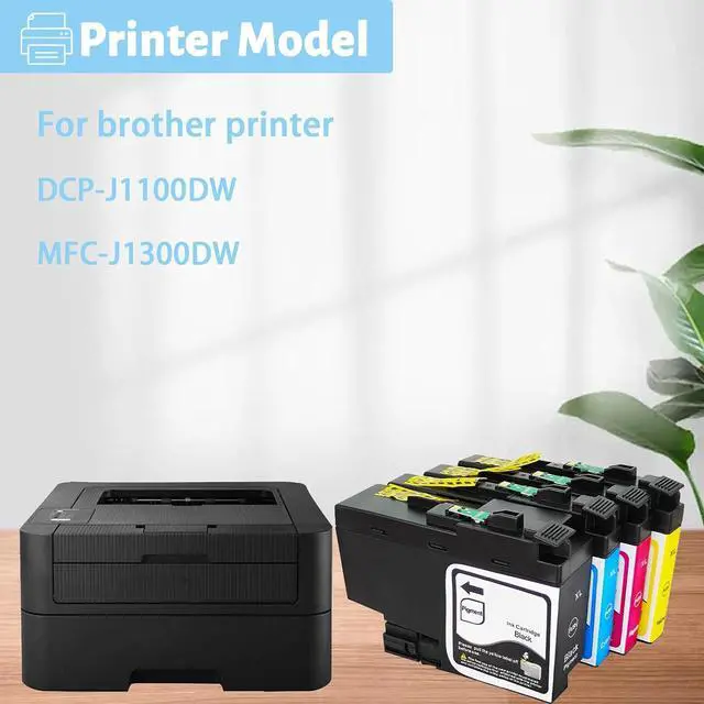 Alt view image 2 of 7 - 3235XL Ink Cartridge High Yield for Brother 3235XL Black and Color Ink Cartridge,Compatible for Brother J1100DW J1300DW Printers Combo Pack