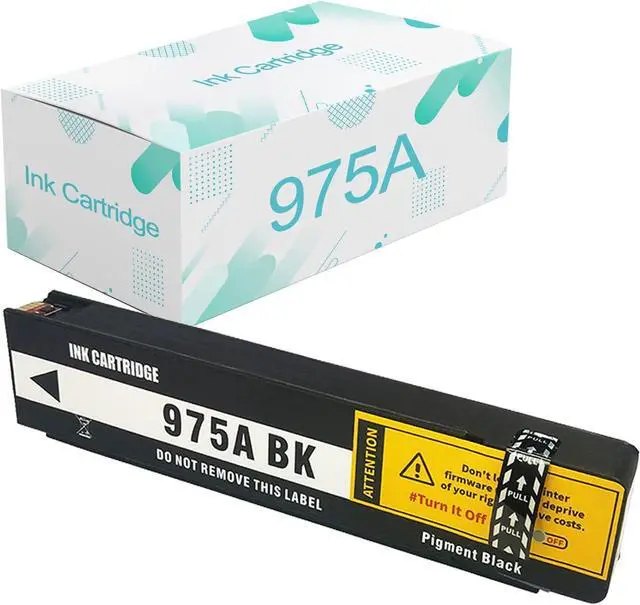 Main image of Compatible  975 A Ink Cartridges Replacement  975 975A with PageWide 352dw 377dw Dn 452dw 452dn 477dn 477dw P55250dw P57750dw Printer Black Ink