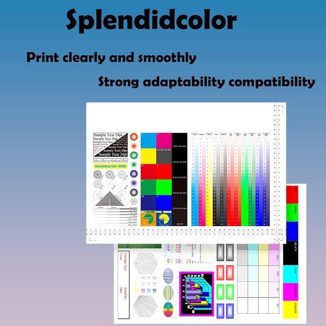 Alt view image 3 of 6 - 712 Ink Remanufactured 4 PK High Yield 712XL 712 Ink Cartridges Replacement  for DesignJet T650 T630 T230 T210 Studio Plotter Printers.