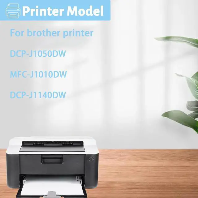 Alt view image 2 of 7 - Ink Cartridge for Brother LC421XLBK LC421XLC LC421XLM LC421XLY High Yield,Compatible for Brother J1050DW J1010DW J1140DW Printer Combo Pack