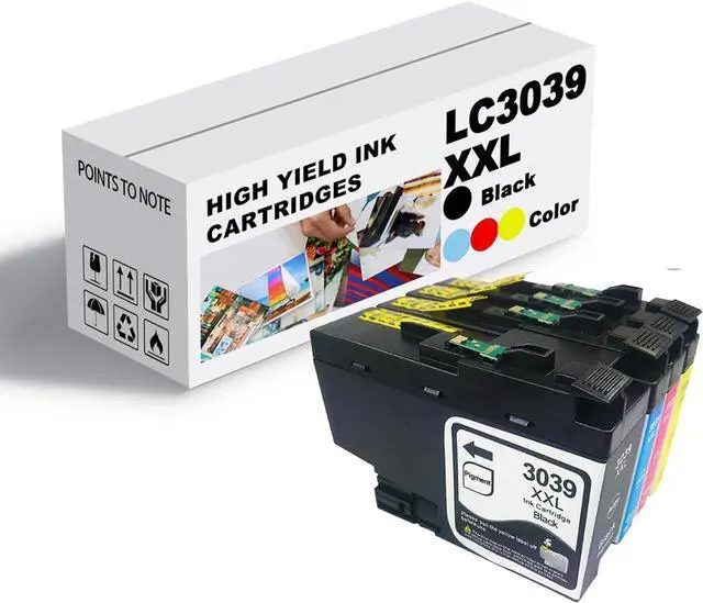 Main image of 3039XXL Ink Cartridge for Brother 3039XXL High Yield Black and Color Ink Cartridge,Compatible for Brother J5845DW J5945DW J6545DW J6945DW Printers Combo Pack