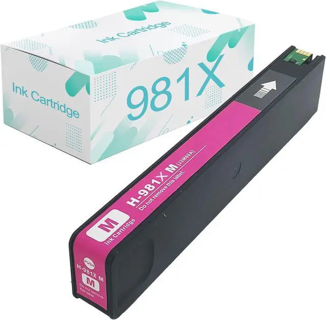 Main image of Compatible  981X Ink Cartridges Replacement  981 981A 981X with PageWide Enleprise X556DN 586DN 586F 586Z 556XH Printer Magenta Ink