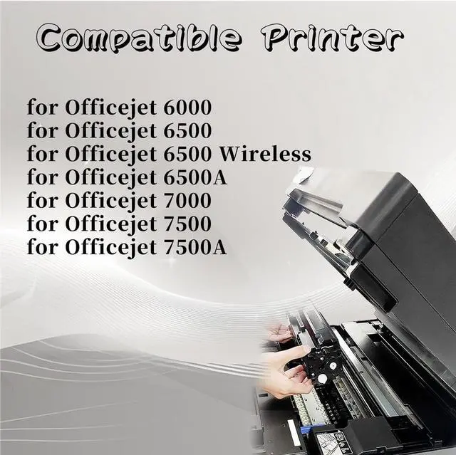 Alt view image 2 of 7 - 920xl Ink Cartridge High Yield Compatible for Officejet 6000 6500 6500 Wireless 6500A 7000 7500 7500A Printer 3 Set