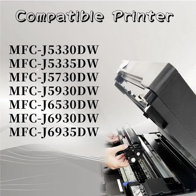 Alt view image 2 of 7 - LC3219XL Ink Cartridge for Brother High Yield Replacement Pack,Compatible for MFC-J5330DW MFC-J5335DW MFC-J5730DW MFC-J5930DW MFC-J6530DW MFC-J6930DW MFC-J6935DW Pri 2 Set