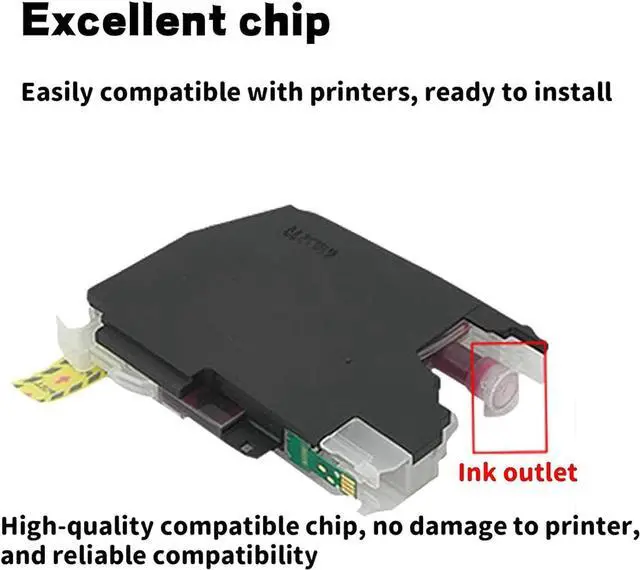Alt view image 3 of 7 - SHOQ 451XL High Output Ink Cartridge Compatible 451XL Ink Cartridges Use for Pro DCP-J1050DW DCP-J1140DW MFC-J1010DW Printer(1BK+Y+M+C),4Pack