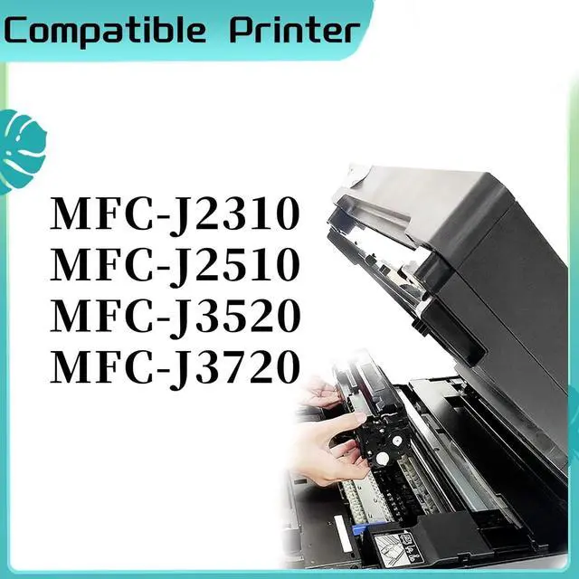 Alt view image 2 of 7 - LC563 Ink Cartridge for Brother High Yield Replacement Pack,Compatible for MFC-J2310 MFC-J2510 MFC-J3520 MFC-J3720 Printer 2 Set