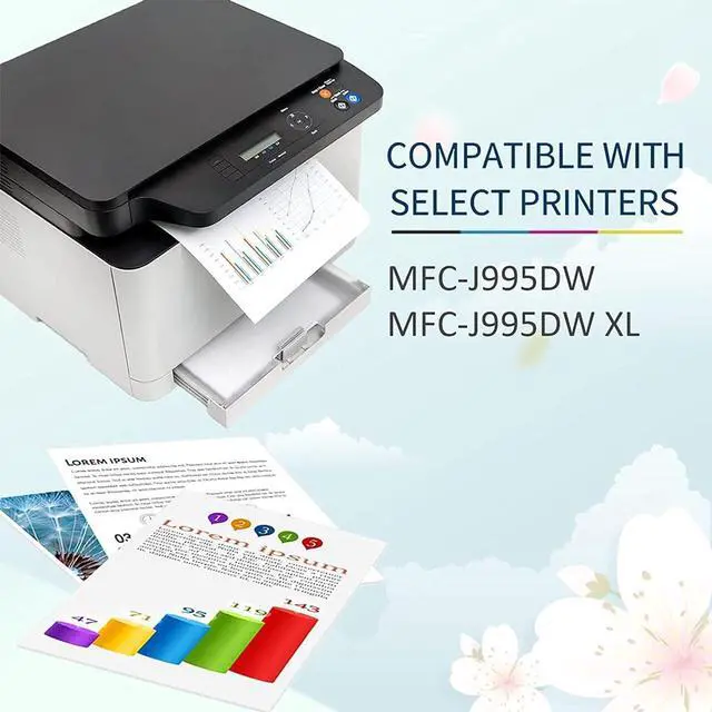 Alt view image 2 of 7 - SHOQ Compatible LC 3035XXL Ink Cartridges Replacement for LC3035 LC3035XXL,for MFC-J995DW MFC-J995DW Printer