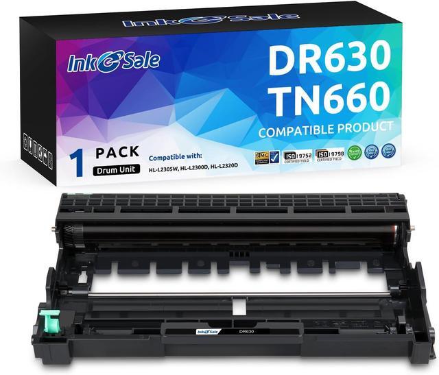 Replacement Drum Unit For Brother HL-L2300D, L2340DW, MFC-L2700DW & More (DR630 Compatible)