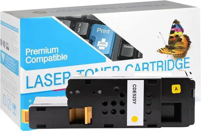 Main image of SuppliesOutlet Compatible Toner Cartridge Replacement for Dell 593-BBJW / 3581G / MWR7R (Yellow,1 Pack)