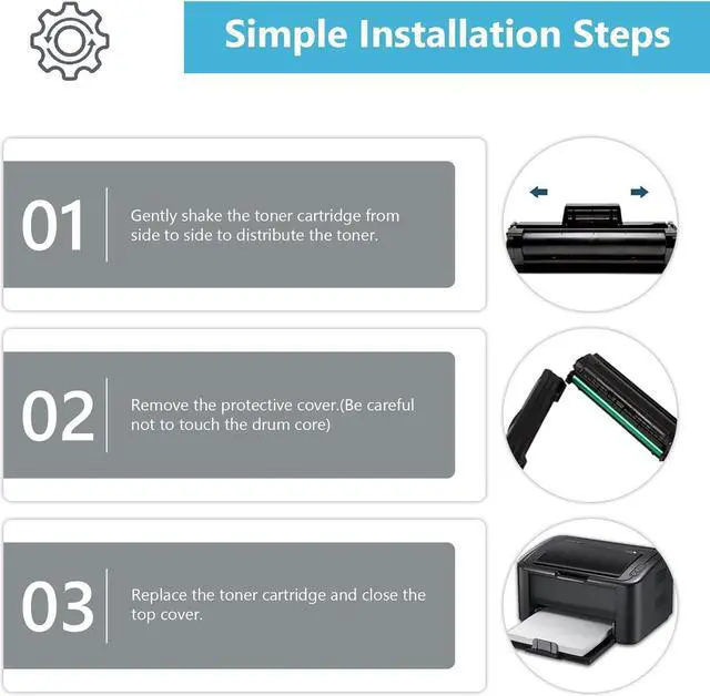 Alt view image 6 of 7 - EAXIUCE TN227 TN-227 Yellow Toner Cartridge Compatible Replacement for Color Pro MFCL3710CW MFCL3750CDW HLL3210CW HLL3230CDW Series Printer