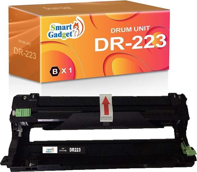 Smart Gadget Unit Compatible Drum Unit Replacement DR-223 DR223CL DR223  Black, Use with HL-L3210CW MFC-L3710CW MFC-L3770CDW MFC-L3750CDW HL-L3230CDN  Printers