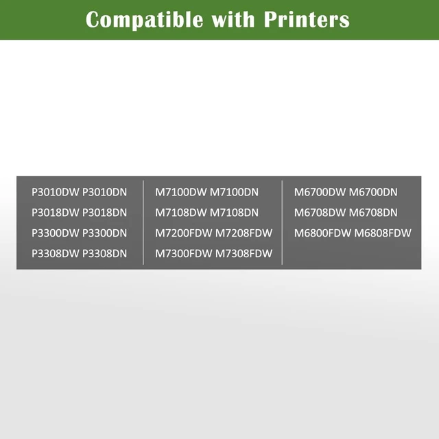 Alt view image 2 of 7 - Compatible Toner Cartridge TL-410X ( TL-410 TL-410H ) 6000 Pages High Capacity for Printer P3012DW P3300DW P3302DW M6702DW M6800FDW M6802FDW M7100DW M7102DW M7102DN M7200FDW M7202FDW GREENPRINT