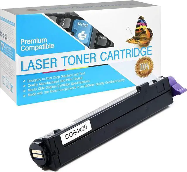 Main image of SuppliesOutlet 1 Pack Compatible High-Yield Toner Cartridge - Replacement for Okidata COB4400 - Type 9 - 43502001