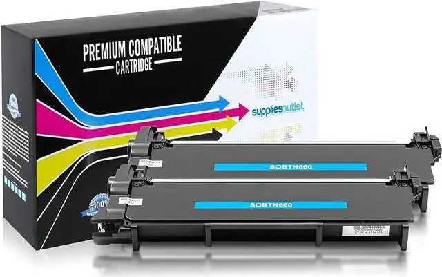 Main image of TN660 High-Yield Toner Replacement by Supplies Outlet (2-Pack)