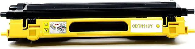 Alt view image 2 of 6 - SuppliesOutlet Compatible Toner Cartridge Replacement for Brother TN115Y / TN110Y (Yellow,1 Pack)