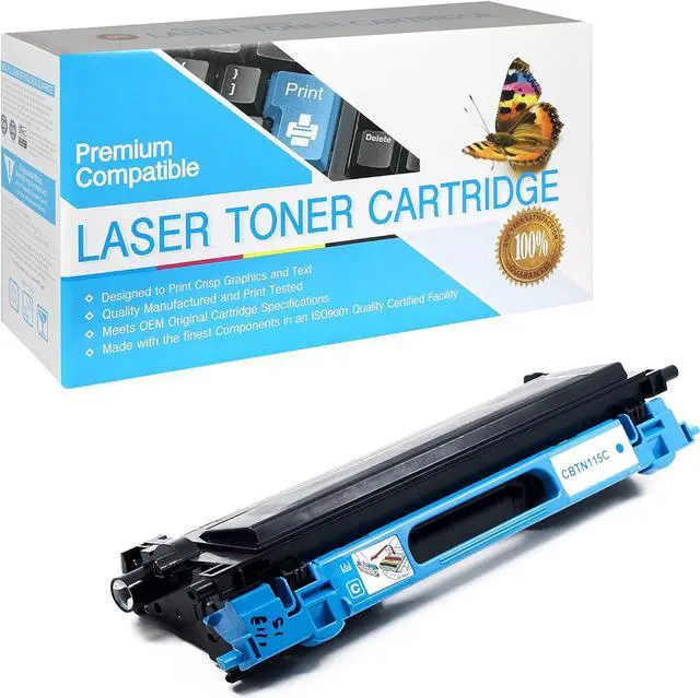 Main image of SuppliesOutlet Compatible Toner Cartridge Replacement for Brother TN115C / TN110C (Cyan,1 Pack)