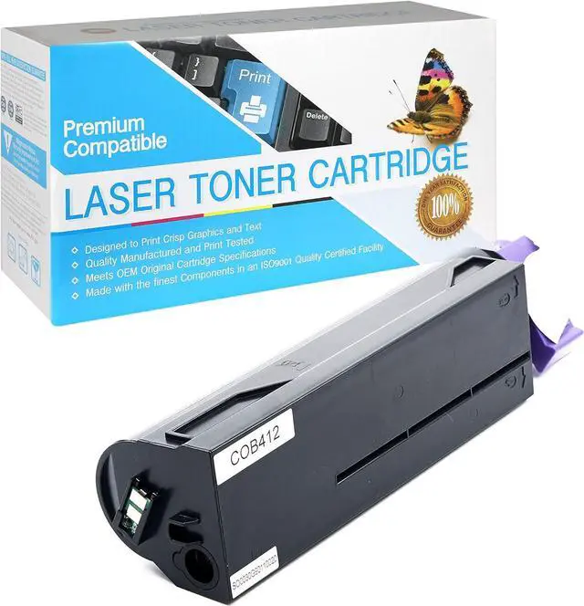 Main image of SuppliesOutlet Compatible Toner Cartridge Replacement for Okidata B412 / 45807105 (Black,1 Pack)