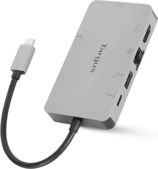 Main image of Targus+DOCK419USZ+Docking+Station+-+for+Notebook+-+100+W+-+USB+Type+C+-+3+x+USB+Ports+-+Network+(RJ-45)+-+HDMI+-+VGA+-+Wired
