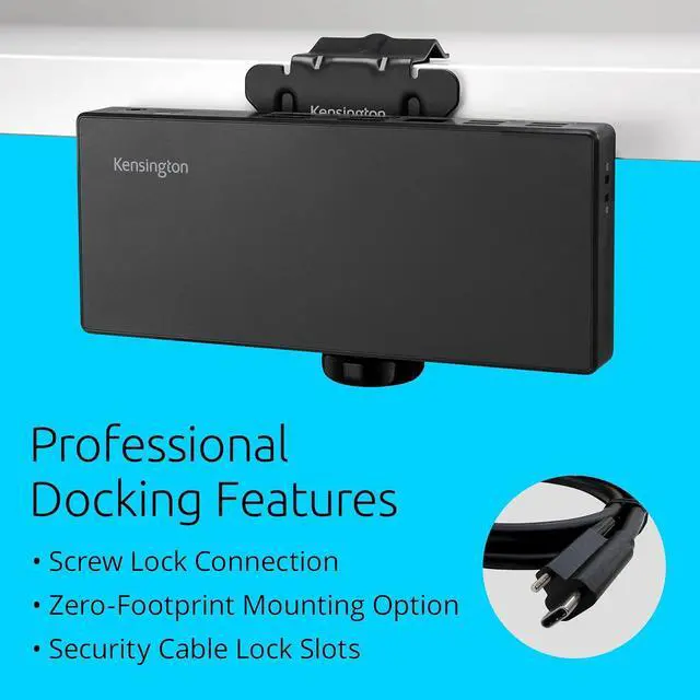 Alt view image 7 of 7 - Kensington SD4782P DisplayLink Docking Station, Dual 4K Video, 2xHDMI, 2xDisplayPort, with 100W Power Delivery, for Mac M1/M2/M3/M4, Windows and Chrome (K33650NA)