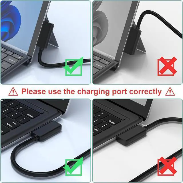 Alt view image 6 of 6 - Surface Docking Station Microsoft - 1 Year Warranty - 12-in-1 Triple Displays Dual 4K HDMI+VGA Dock, Docks for Pro 11/10/9/8/X/7/6,Laptop 7/6/5/4/3,Book