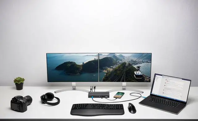 Alt view image 7 of 7 - Kensington SD4855P USB-C Dual Display Docking Station (DFS),100W PD - DP++/HDMI (K33575NA)