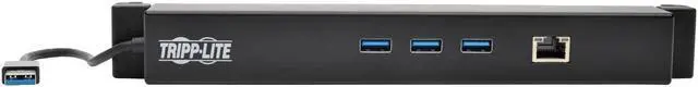 Alt view image 4 of 6 - Tripp Lite USB 3.0 Microsoft Surface Docking Station, USB-A Hub & Gigabit Ethernet (GbE) Port (U342-GU3)