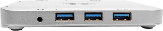 Alt view image 3 of 3 - Tripp Lite USB-C Docking Station for Dual Monitors, 4K HDMI @ 30Hz, Mini Display Port mDP, VGA, USB 3.2 Gen 1, Gb Ethernet Port, 60W Charging, Thunderbolt 3 Compatible, 3-Year Warranty (U442-DOCK2-S)