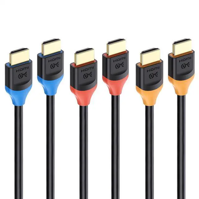 Main image of Cable Matters [Ultra High Speed HDMI Certified] 3-Pack 48Gbps 8K HDMI Cable 6.6 ft / 2m with 8K@60Hz, 4K@240Hz and HDR Support for PS5, Xbox Series X/S, RTX3080/3090, RX 6800/6900, Apple TV