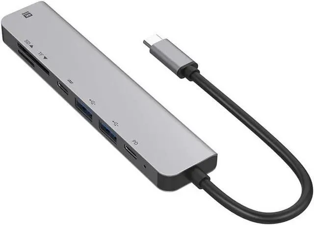 Main image of 7-in-1 Type-C Docking Station Converter - HDMI, USB