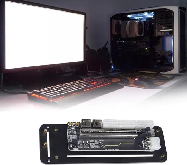 Alt view image 2 of 7 - Notebook External Graphics Dock XM-25cm XM-50cm Enhances Laptop Gaming Docking Station EGPU Laptop Graphics Card Extension Dock
