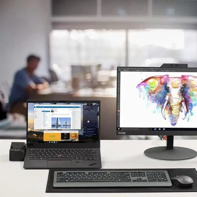 Alt view image 7 of 7 - Laptop X280 X390 X395 T480 T480S T490 T495 T580 T590 X1 Carbon2018 X12 P52S T14 Gen1 PC Docking Station 40AG Docking Station