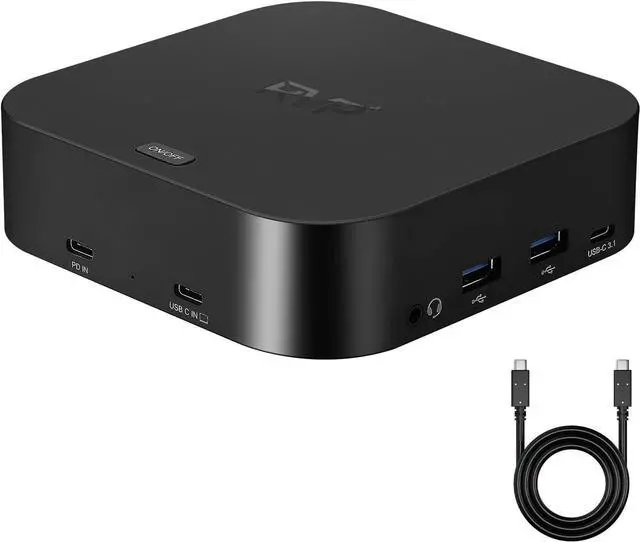 Main image of Laptop Docking Station Dual Monitor by RVP+, 13-in-1 Mac Triple Monitor USB Dock with 4K HDMI Display, Computer Dock 5Gbps USB-C/A Ports, 10-1000Mbps (082321)