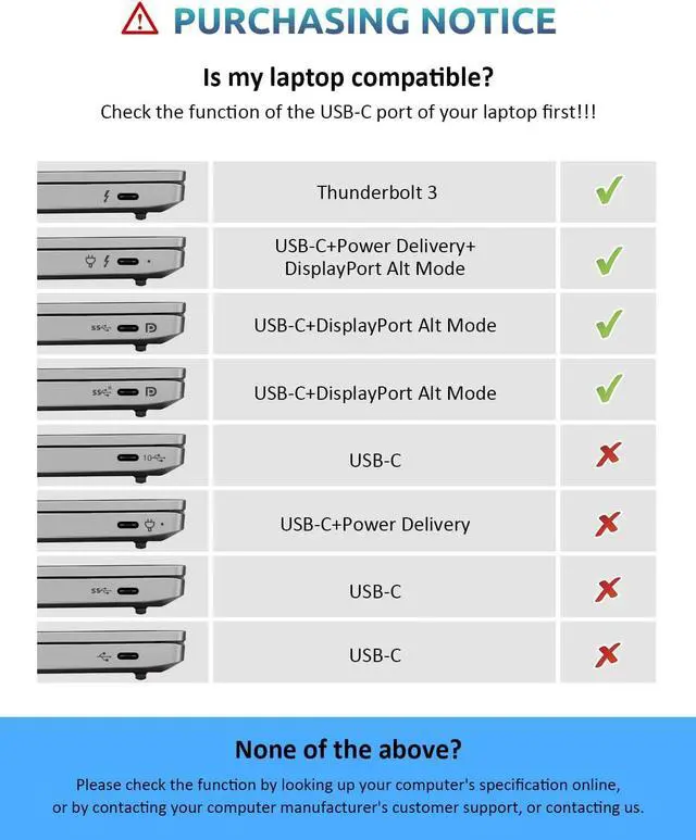 Alt view image 4 of 7 - Docking Station, QIYO USB C Docking Station Dual Monitor with 4K HDMI, 2 DPS, 100W PD, 6 USB Ports, for Type C Windows Laptops - - Bronze Grey-921506