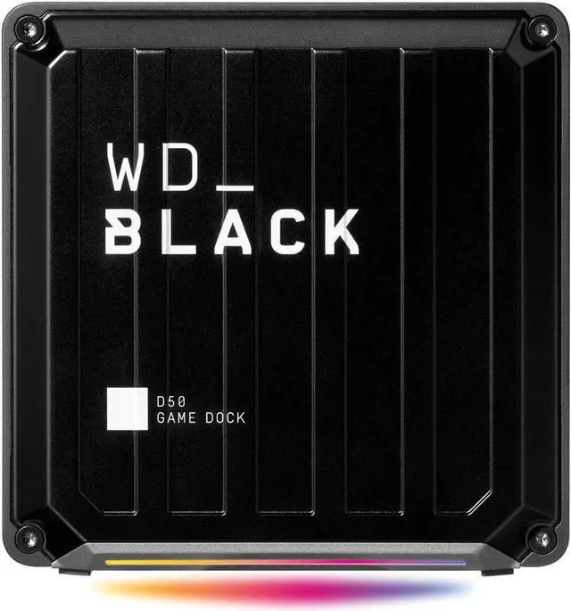 Main image of WD_BLACK D50 Game Dock, RGB with Thunderbolt 3 Connectivity - WDBA3U0000NBK-NESN