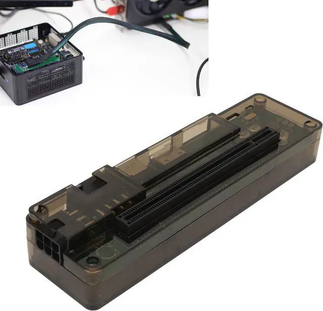 Alt view image 2 of 7 - External Graphics Card Dock, M.2 M Key to Laptop Graphics Docking Station, Support PCIe Gen 4.0 High Speed, 6Pin Connector, PCIE 4.0 X16 Interface