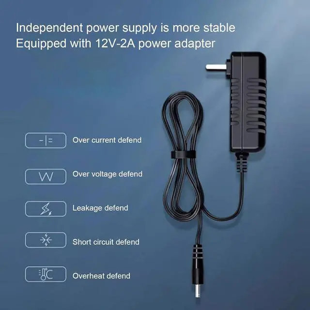 Alt view image 6 of 7 - 10Gbps U.2 USB 3.2 Gen 2 NVMe SSD Docking Station, with 50cm C to C Cable, A to C Cable, Plug and Play, Aluminum Alloy, 12V 3A Power Adapter for Wins and OS X (Zopscbmo4d12n6g-11)