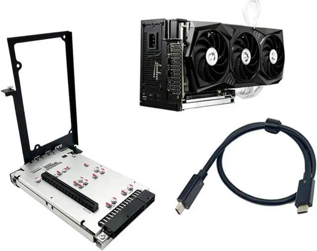 Main image of Dpofirs External Gpu for JHL7440, External Graphics Card Dock, Egpu Enclosure, Plug and Play External Gpu Dock, Transfer Rate 40Gbps, Usb3.0 5Gbps, Support Daisy Chain