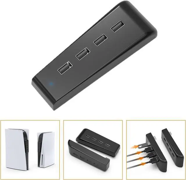 Alt view image 6 of 7 - Extension Adapter USB Adaptor Laptop Docking Stations 4 Pcs Gamepad Hub Compatible USB Docking Station for 4- USB Laptop Docking Stations USB Adaptor Game USB Hub/16
