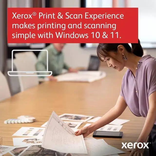 Alt view image 4 of 7 - Xerox C325 Color All-in-One Printer, Laser, DADF, Copy, Print, Scan, Fax, Email, Letter, Energy Star Certified, up to 35 PPM