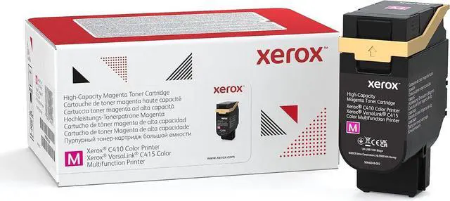 Main image of Xerox Genuine C410 Magenta Hight Capacity Toner Cartridge (7000 Pages) -006R04687