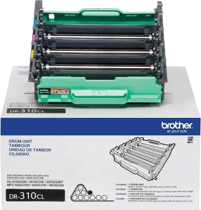 Main image of Brother Genuine-Drum Unit, DR310CL, Seamless Integration, Yields Up to 25,000 Pages, Black
