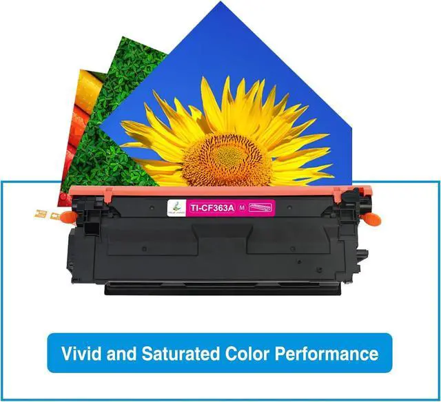 Alt view image 5 of 6 - 508A Toner Cartridges Set 4-Pack: M553 Toner Compatible Replacement for HP 508A 508X CF360A CF361A CF362A CF363A for M553dn M577 M553X M553N Printer Ink New Version (Black Cyan Yellow Magenta)