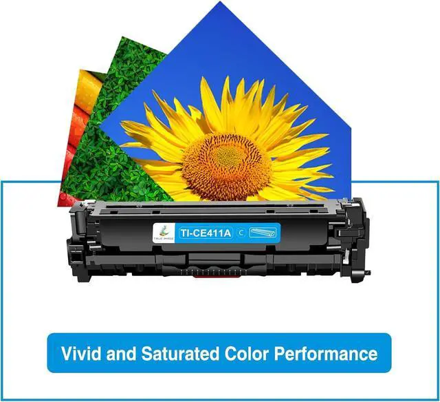 Alt view image 5 of 6 - 305A Toner Cartridge 4-Piece Combo Pack Compatible for HP 305A 305X CE410A CE411A CE412A CE413A for Pro 400 Color MFP M451nw M475dn M451dn M351 M375 M451 M475 Series Printer