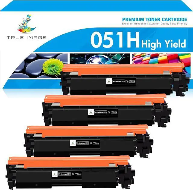 Main image of 051H High-Yield Black MF264DW Toner Cartridge 4-Pack Compatible for Canon 051H 051 CRG051H CRG051 for Canon imageCLASS MF269dw MF267dw MF264dw MF266dn MF263dn LBP162dw LBP1692dwkg Printer