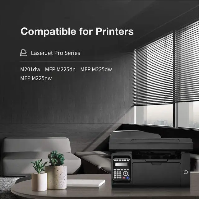 Alt view image 2 of 7 - 83X CF283X Black Toner Replacement with HP 83X CF283X Black Toner Cartridge